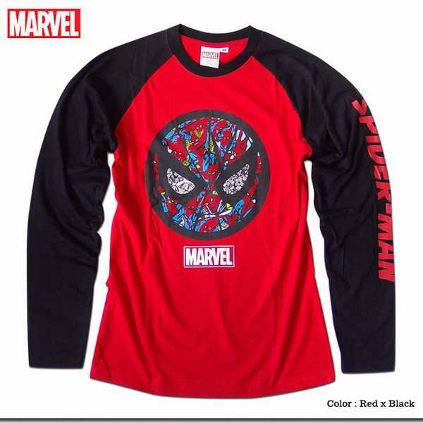 長袖 Tシャツ カットソー トップス メンズファッション 大人気 アメコミ Marvel マーベル コミックス スパイダーマン ロゴプリントの通販はau Pay マーケット Tre Fiore