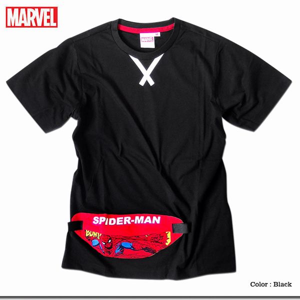 半袖 Tシャツ カットソー トップス メンズファッション 大人気 アメコミブランド Marvel マーベル ウエストポーチ 一体化 注目度抜群の通販はau Pay マーケット Tre Fiore