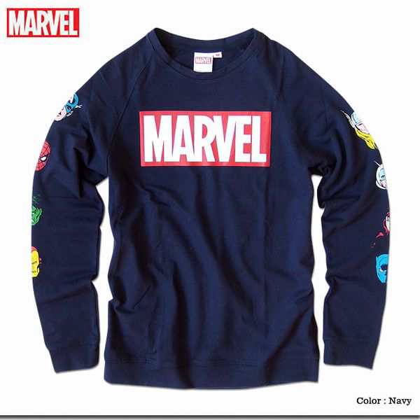 長袖 Tシャツ カットソー トップス メンズファッション 注目度抜群 人気 アメコミ Marvel マーベル ヒーロー達 両袖プリント ミニ裏毛の通販はau Pay マーケット Tre Fiore