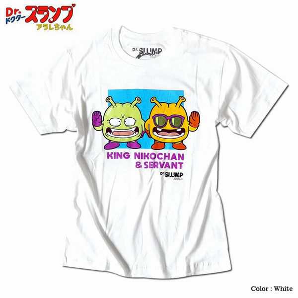 半袖 Tシャツ カットソー トップス メンズファッション 大人気アニメ Drスランプ アラレちゃん 人気キャラ 宇宙人 ニコチャン大王 家来の通販はau Pay マーケット Tre Fiore