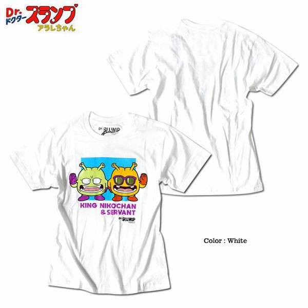 半袖 Tシャツ カットソー トップス メンズファッション 大人気アニメ Drスランプ アラレちゃん 人気キャラ 宇宙人 ニコチャン大王 家来の通販はau Pay マーケット Tre Fiore