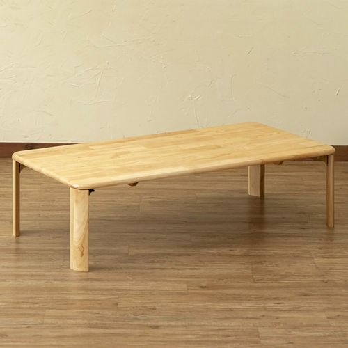 継脚付　ウッディテーブル　120×60 ナチュラル 継脚付 ウッディテーブル 120×60 ナチュラル 【公式通販】