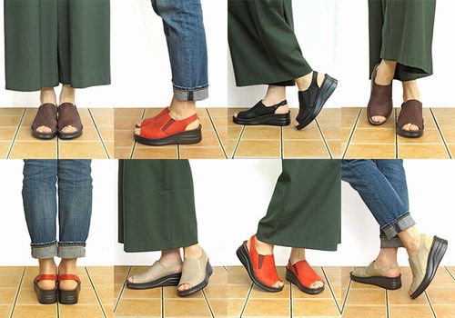 サンダル レディースシューズ レディースファッション 靴 サイドゴア バックバンドサンダル S M L LL 履き易い仕様 【送料無料】_8
