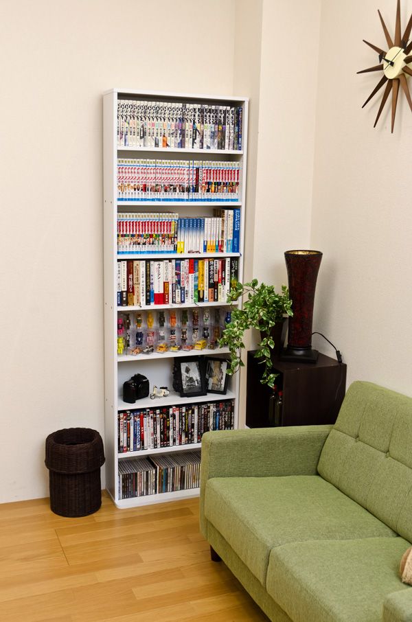 本棚 書棚 ラック シェルフ 家具 インテリア コミックラック ハイ