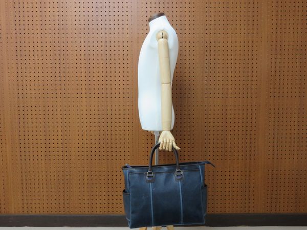 トートバッグ メンズバッグ メンズファッション レトロ 横型トート 兵庫県豊岡製 仕事用 普段使い シチュエーション選ばず 職人製作 【送料無料】_8