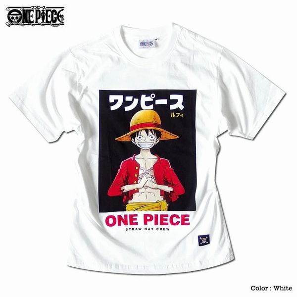 半袖 Tシャツ カットソー トップス メンズファッション ワンピース Onepiece 海賊旗 スカル 骸骨 ドクロ アニメ グッズ ルフィ 麦わらのの通販はau Pay マーケット Tre Fiore