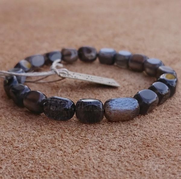 ブレスレット レディースアクセサリー アクセサリー ファッション ブラックムーンストーン キューボイド 精神力 直観力 シラー効果