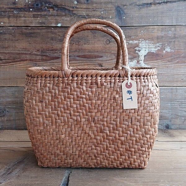 かごバッグ レディースバッグ レディースファッション 山葡萄 籠バッグ