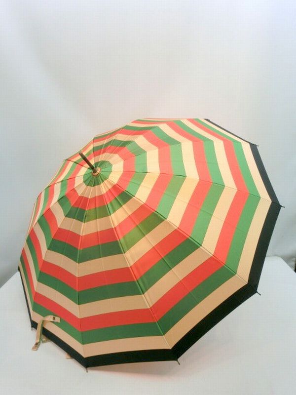 雨傘 傘 ファッション小物 レディースファッション 長傘 婦人 甲州産 先染 朱子格子生地 日本製傘 12本骨 和風 手開き傘 日本製 艶感