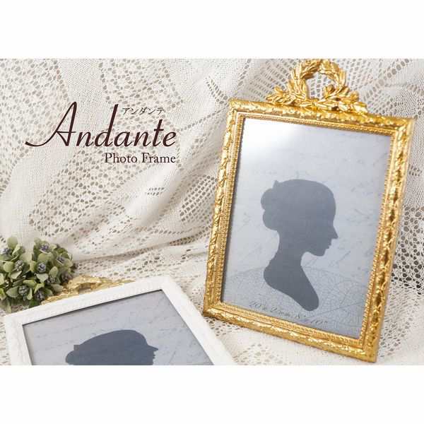 写真立て フォトフレーム デジタルフォトフレーム インテリア雑貨 家具 インテリア Andante アンダンテ バロックフォトフレーム 上品の通販は