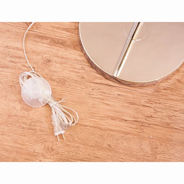 フロアライト 照明 電球 家具 インテリア 置照明 フロアランプ ALINA 3灯 上品 フットスイッチ 使い勝手良い 【送料無料】_8