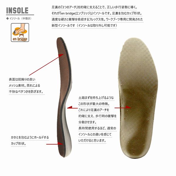 サドルシューズ メンズシューズ 紳士靴 メンズファッション 靴 本革 ワークシューズ +enbridgeインソール オール本革素材 ワーク 本格派 【送料無料】_9