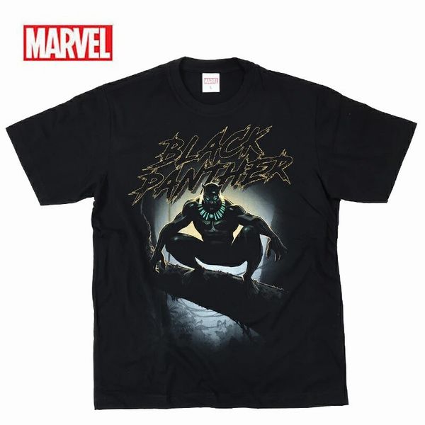 半袖 Tシャツ カットソー トップス メンズファッション MARVEL ブラックパンサー BLACK PANTHER マーベル アメコミ アベンジャーズ 映画の通販は