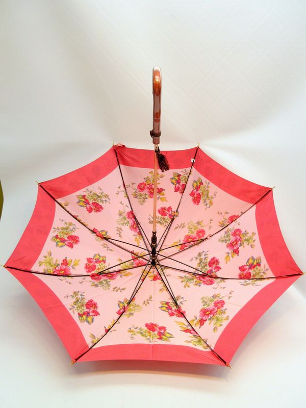 雨傘 傘 ファッション小物 レディースファッション 長傘 婦人 甲州産 ほぐし織 全面花柄 日本製傘 軽量 金骨 ジャンプ雨傘 甲州 山梨県 雨傘 傘 ファッション小物 レディースファッション 長傘 婦人 甲州産