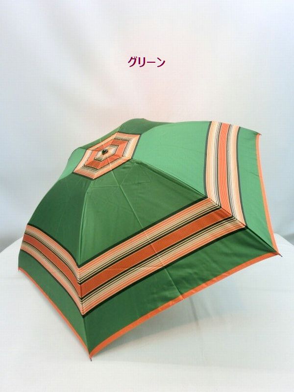 雨傘 傘 ファッション小物 レディースファッション 折畳傘 婦人 甲州産 先染 朱子織 格子生地 日本製傘 大判 軽量 丸ミニ骨使用 山梨県 【送料無料】_6