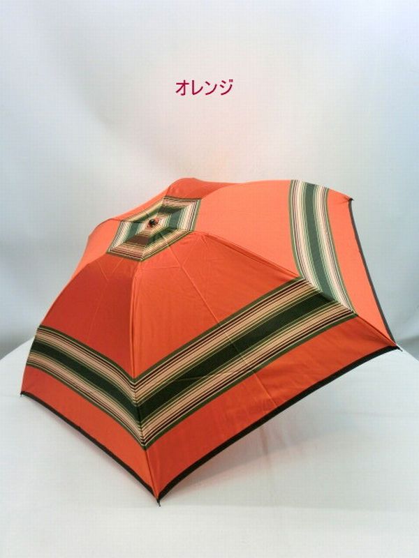 雨傘 傘 ファッション小物 レディースファッション 折畳傘 婦人 甲州産 先染 朱子織 格子生地 日本製傘 大判 軽量 丸ミニ骨使用 山梨県 【送料無料】_8