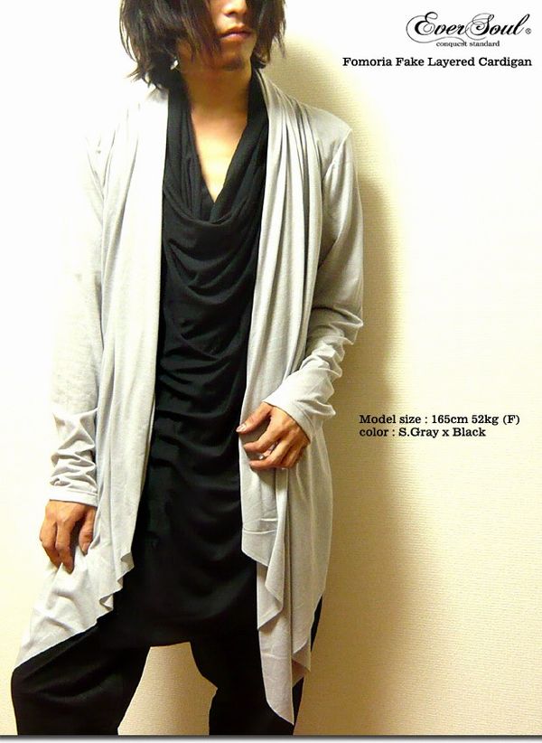 カーディガン トップス メンズファッション 最強サロンスタイル