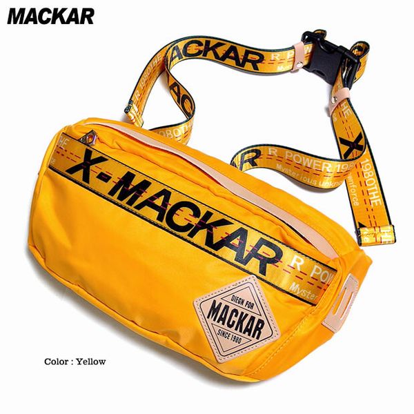 ウエスト ヒップバッグ メンズバッグ メンズファッション ロゴテープ