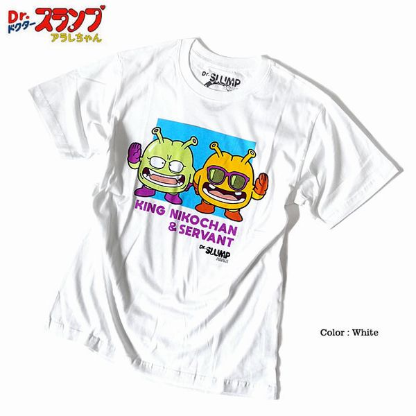 半袖 Tシャツ カットソー トップス メンズファッション アニメ Drスランプ アラレちゃん キャラ　宇宙人　ニコチャン大王 家来の通販は 6,283円