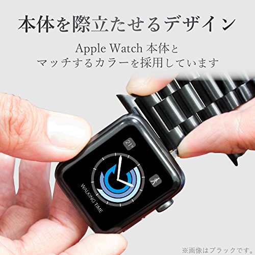 エレコム Apple Watch バンド 38mm ステンレス バンド調整工具付き シルバー Aw 38bdss3svの通販はau Pay マーケット World Import Store