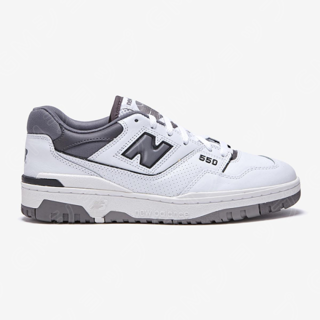NEW BALANCE 2E WIDE BB550WTG WHITE/GREY スニーカー 送料無料 並行輸入品_1