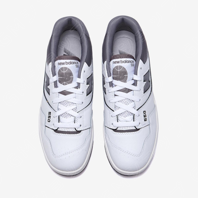 NEW BALANCE 2E WIDE BB550WTG WHITE/GREY スニーカー 送料無料 並行輸入品_5