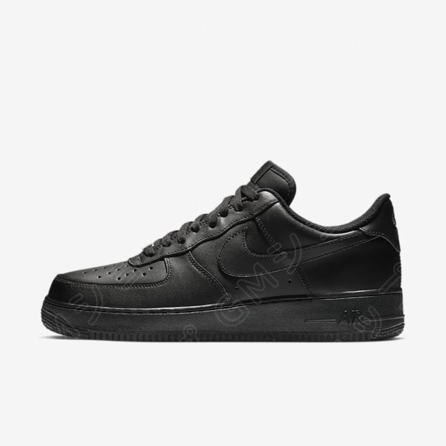 NIKE AIR FORCE 1 LOW 07 315122-001/CW2288-001 BLACK/BLACK スニーカー 送料無料 並行輸入品
