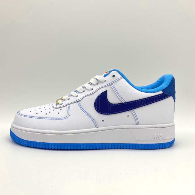 NIKE AIR FORCE 1 '07 'FIRST USE - WHITE UNIVERSITY BLUE' / WHITE