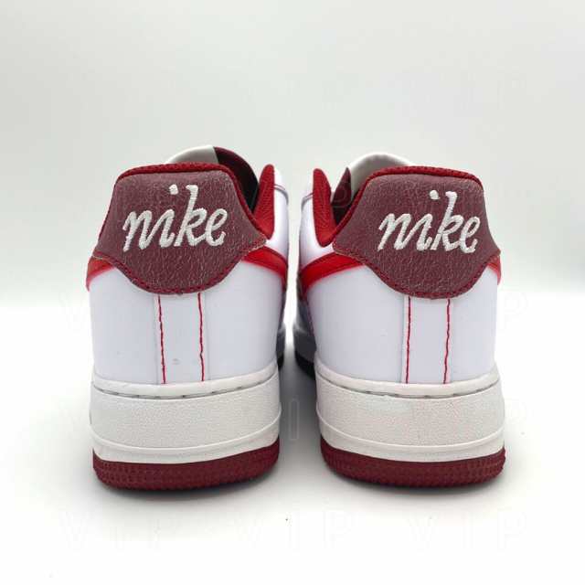 NIKE AIR FORCE 1 07 FIRST USE ナイキ エアフォース1 ホワイト 白 レッド 赤 メンズ スニーカー DA8478-101  WHITE×RED 転売対策 箱なし｜au PAY マーケット