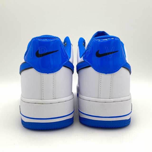 NIKE AIR FORCE 1 07 LV8 ナイキ エアフォース1 ホワイト 白 ブルー 青 ...