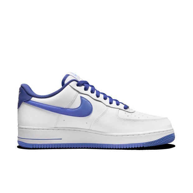 NIKE Air Force 1 07 DH7561-104 WHITE/BLUE ホワイト ブルー 白 青 スニーカー 転売対策 箱なし 送料無料  並行輸入品｜au PAY マーケット