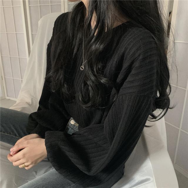 ショート丈ニットシャツ ストレートシルエット Vネック ランタンスリーブ 長袖 カジュアル ゆったり 春 秋 韓国 ポリエステル 通勤 通学 学生 OL お出かけ デート 20代 30代 カッコイイ ストリート系 好印象 スタイルUP 細見え 大人可愛い きれいめ おしゃれ こなれ感の通販は 5,780円