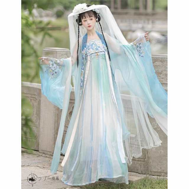 漢服 中華服舞台服装 華流ステージコスプレ衣装 中国古代宮廷風