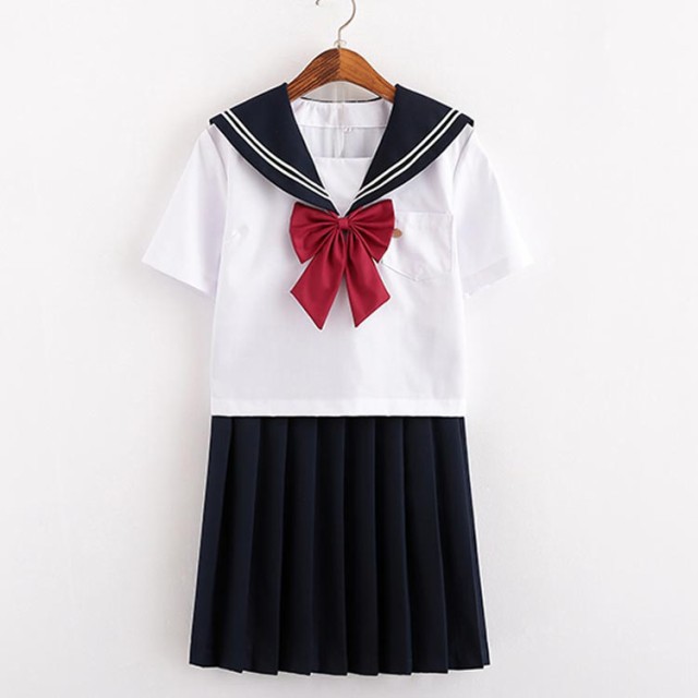 学生服 女子制服 上下セット セーラー服 制服 高校生 学生 中学 女子校生 通学 学校 スクール コスプレ 学園祭 大人 レディース  クリスマの通販はau PAY マーケット - HARU-SHOP | au PAY マーケット－通販サイト