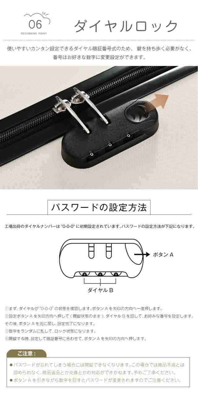 スーツケース キャリーケース キャリーバッグ 全サイズ ファスナー高級樹脂ABS材質 高耐衝撃性 大容量 超軽量 かわいい 軽い おしゃれ 36の通販は