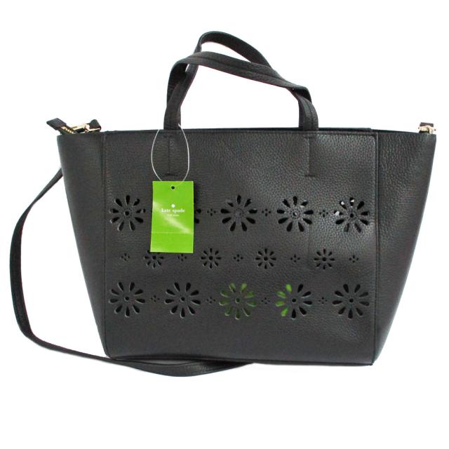 名古屋 Katespade ケイトスペード エリザベス 2way トートバッグ ショルダーバッグ 黒 フラワーの通販はau Pay マーケット 質ウエダ
