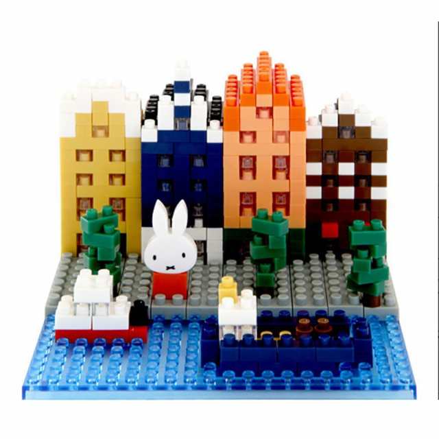 nanoblock ミッフィーとオランダの街並の通販はau PAY マーケット