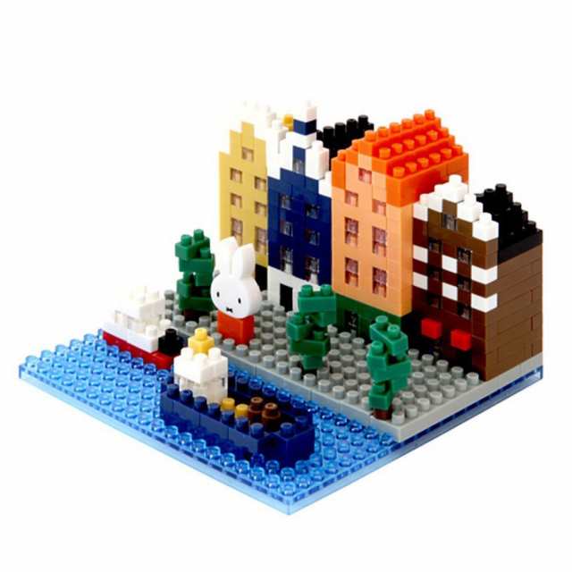 nanoblock ミッフィーとオランダの街並の通販はau PAY マーケット