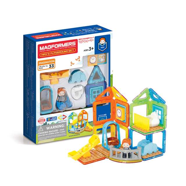 ボーネルンド マグ・フォーマー (MAGFORMERS) プレイルームセット [33ピース] 3歳頃 MF705008