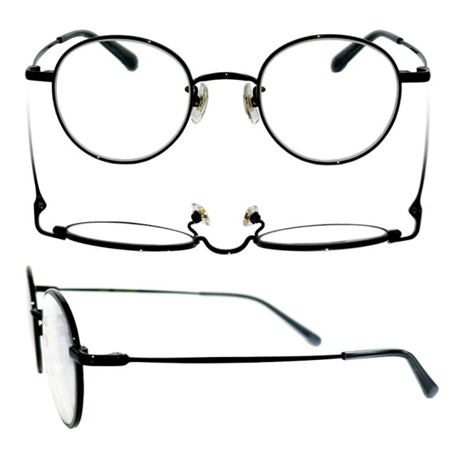 度数+0.25刻みで選べる！遠近両用メガネ　老眼鏡　  遠くも見える メガネ  ブルーライトカット シニアグラス おしゃれ レディース レッド ボストン チタン オーダーメイド返品交換不可 21010-enkin 度数+0.25刻みで選べる！遠近両用メガネ 老眼鏡 遠くも見える メガネ