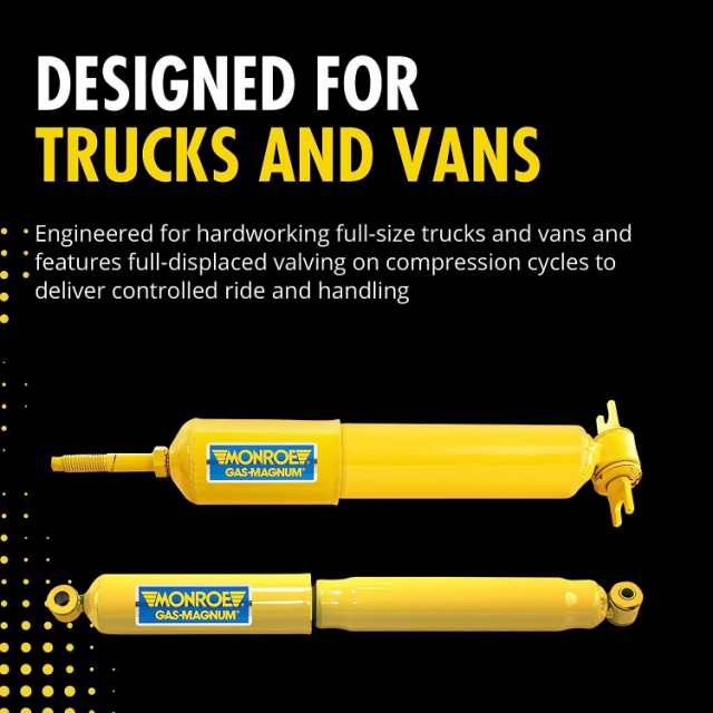 自動車パーツ 海外社外品 修理部品 Monroe Shocks & Struts Gas-Magnum 34853 Shock Absorber｜au  PAY マーケット