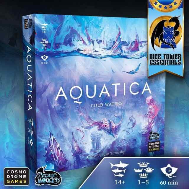 ボードゲーム 英語 アメリカ Arcane Wonders Aquatica: Cold Waters