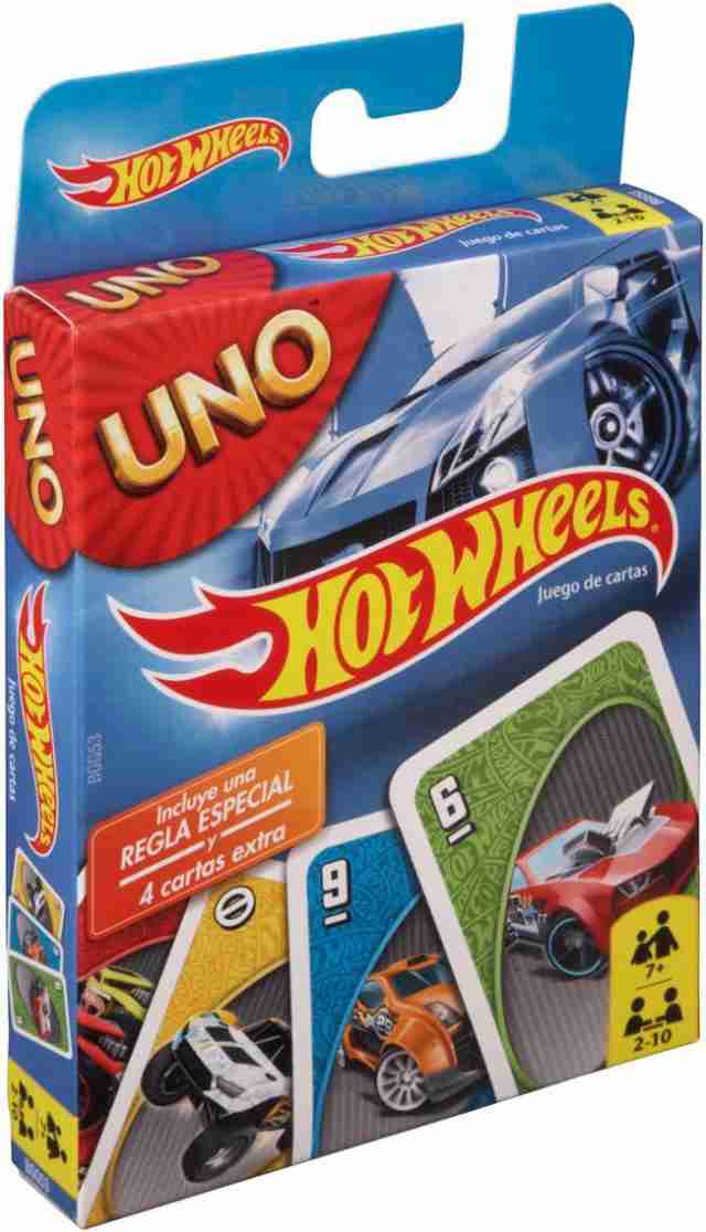 ホットウィール マテル ミニカー Hot Wheels UNO Matching Card Game