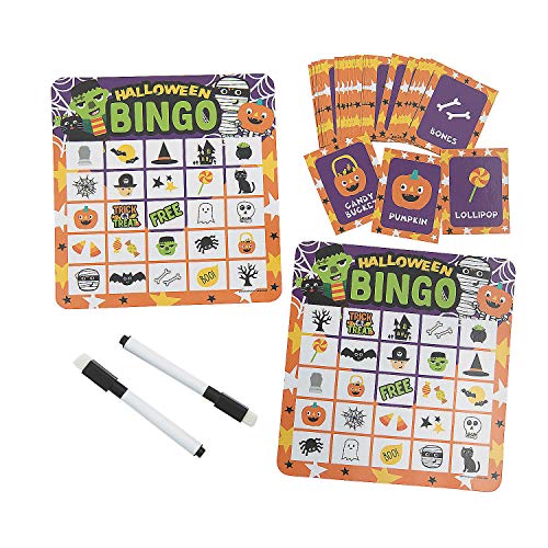 ボードゲーム 英語 アメリカ Ghoul Gang Dry Erase Halloween Bingo Game Toys 12