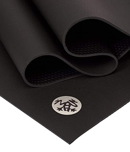 ヨガマット フィットネス Manduka Black GRP 4mm 71 Yoga Mat, 1 EA