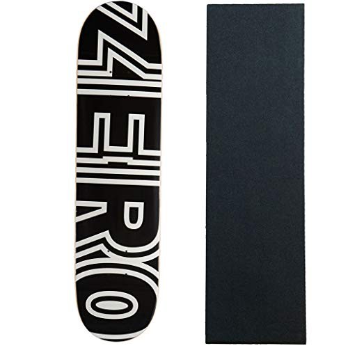 デッキ スケボー スケートボード Zero Skateboards Deck Bold Black