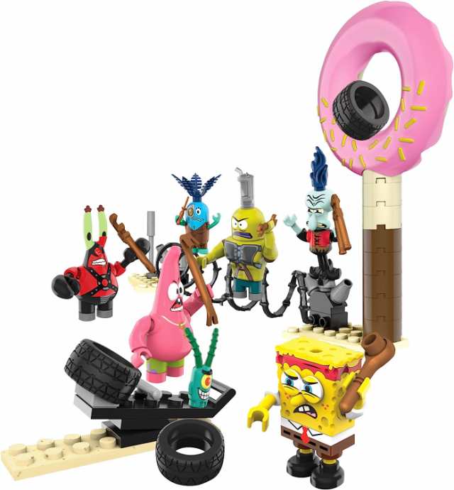 メガブロック スポンジボブ 組み立て Mega Bloks SpongeBob