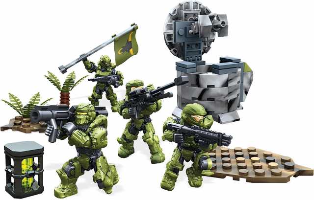 メガブロック メガコンストラックス ヘイロー Mega Bloks Halo UNSC Fireteam Taurus Playset, f｜au  PAY マーケット