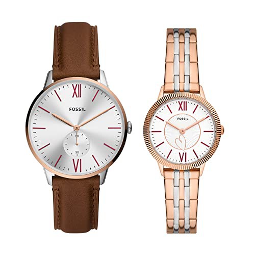 腕時計 フォッシル レディース Fossil Unisex His and Her Gift Set