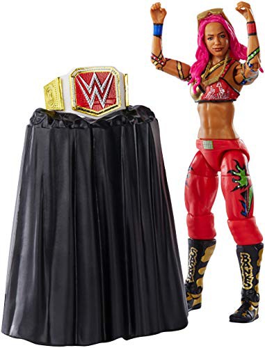 WWE フィギュア アメリカ直輸入 WWE WrestleMania 32 Sasha Banks Elite 6-inch Action  Figure with Delu｜au PAY マーケット